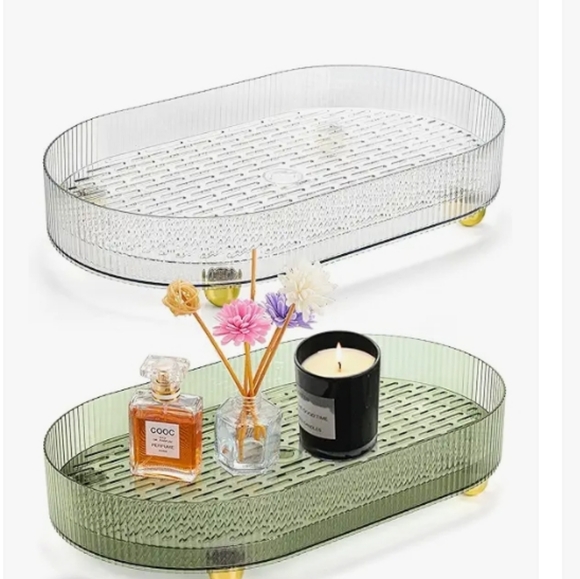 ZENFUN 2 pack rectangular plastic trays, new in box - Picture 1 of 3